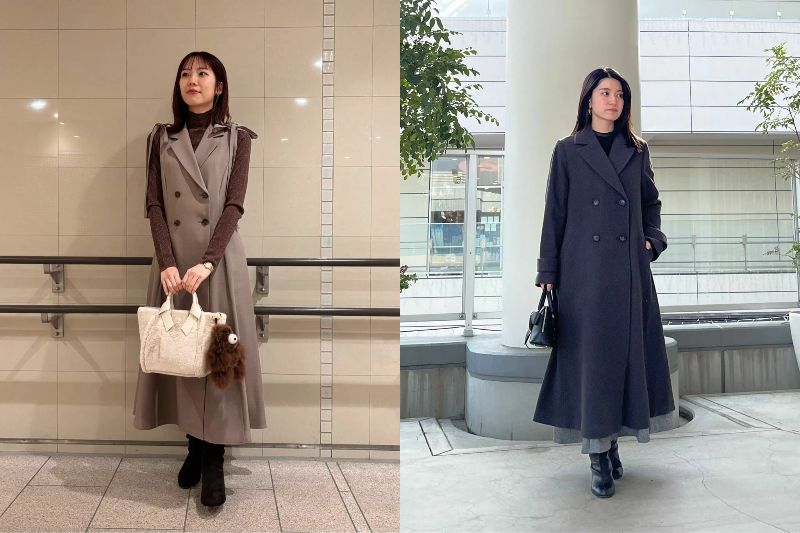 NATURAL BEAUTY BASICの秋冬コーデ2025年12月