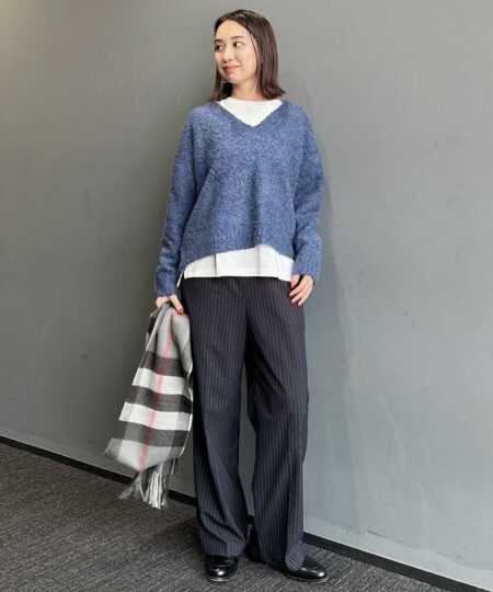 ルミネ系・大人カジュアルの20代女性おすすめBEAMSコーデ2025年12月