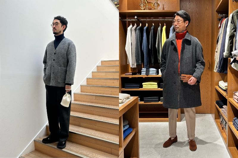 TOMORROWLANDの秋冬コーデ2025年12月