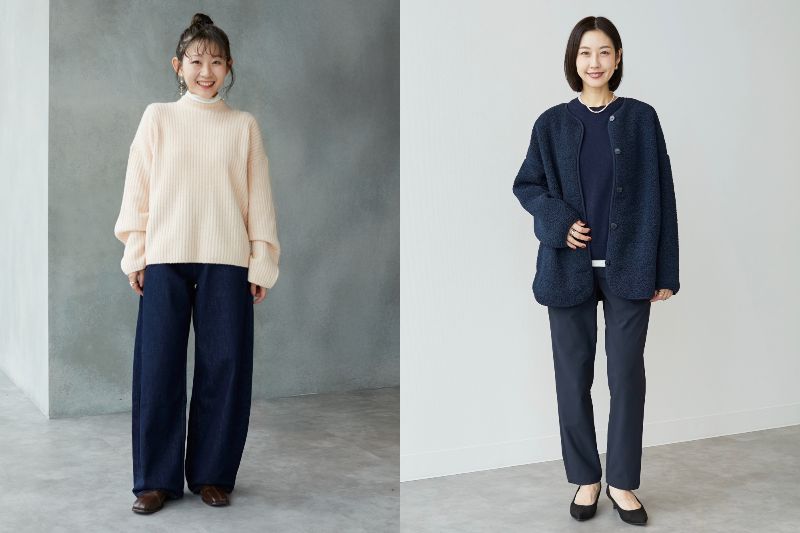 UNIQLOの秋冬コーデ2025年12月