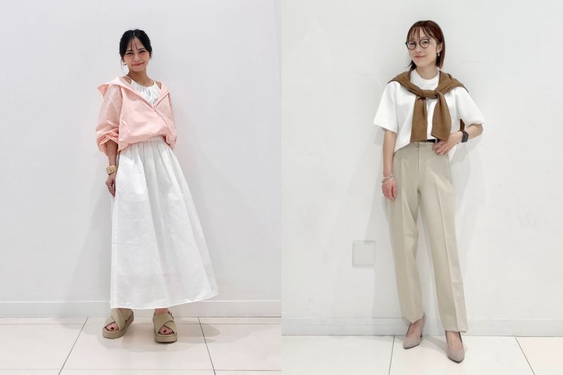 UNIQLOの春夏コーデ2025年12月