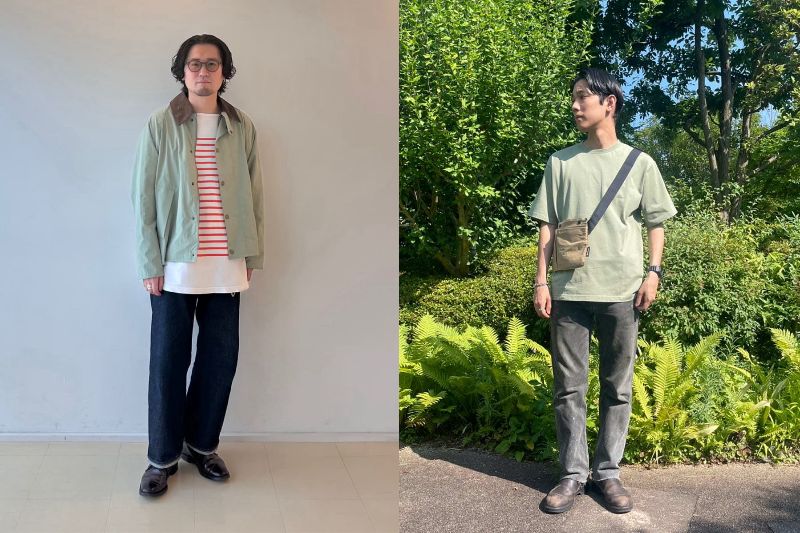 Barbourの春夏コーデ2025年12月